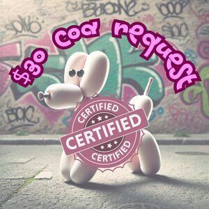 ***Request for COA***